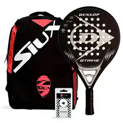 Decathlon Pack Dunlop Strike Silver Mochila Siux Mini aanbieding