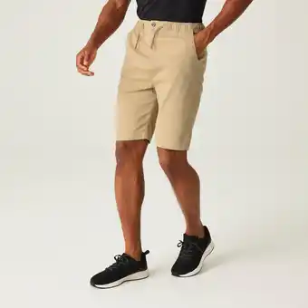 Decathlon Shorts Heren Elastische Tailleband Uv-bescherming Voor Hiking aanbieding