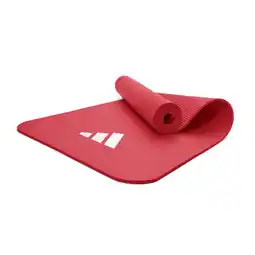 Decathlon Fitnessmat - 10mm - Rood aanbieding