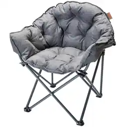 Decathlon Gevoerde Campingstoel Moonchair Premium XL – Klapstoel - Kampeerstoel aanbieding