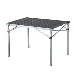 Decathlon Campingtafel Camping roltafel Klaptafel tuin aluminium 107x70cm aanbieding