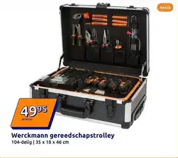 Action Werckmann gereedschapstrolley aanbieding
