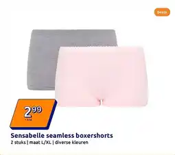 Action Sensabelle seamless boxershorts aanbieding