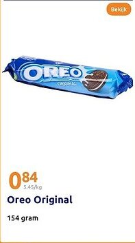 Action Oreo Original aanbieding