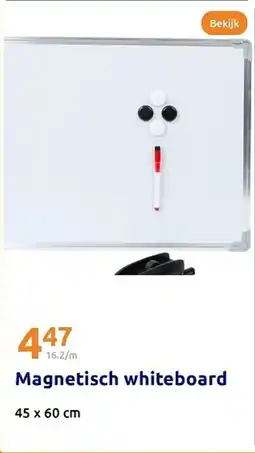 Action Magnetisch whiteboard aanbieding