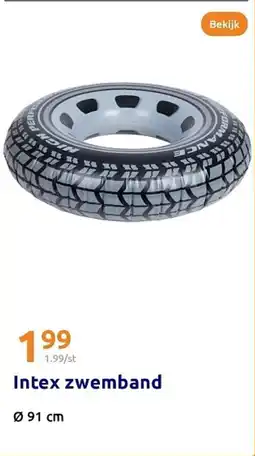 Action Intex zwemband aanbieding