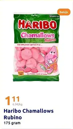Action Haribo Chamallows Rubino aanbieding