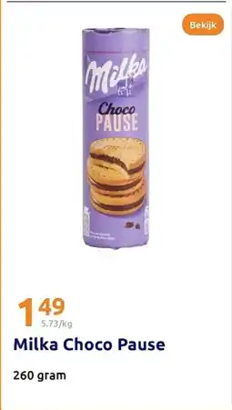 Action Milka Choco Pause aanbieding