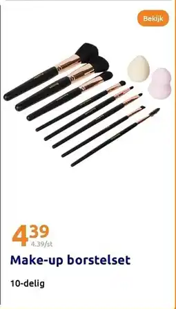 Action Make-up borstelset aanbieding