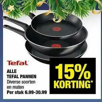 Big Bazar Tefal Alle Pannen aanbieding