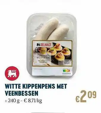 Witte Kippenpens Met Veenbessen