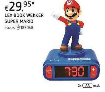 Lexibook Wekker Super Mario