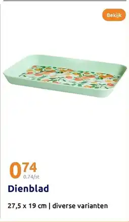 Action Dienblad aanbieding