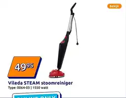 Action Vileda STEAM stoomreiniger aanbieding