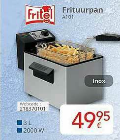 Eldi Fritel Frituurpan aanbieding