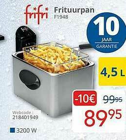 Eldi Frifri Frituurpan aanbieding