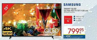 Eldi Samsung Smart Qled Ultra Hd Tv 55 aanbieding