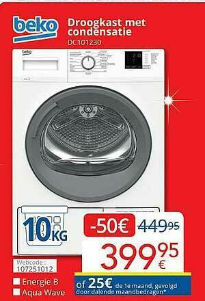 Eldi Beko Droogkast Met Condensatie aanbieding