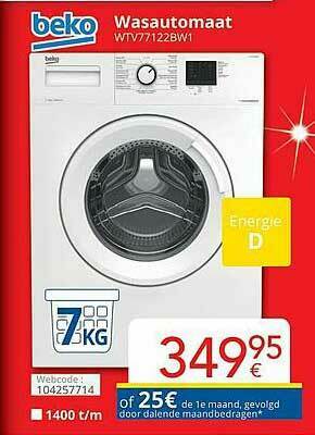 Eldi Beko Wasautomaat aanbieding