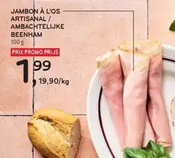 Alvo Jambon à l'os artisanal ambachtelijke beenham aanbieding