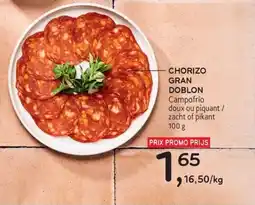 Alvo Chorizo gran doblon aanbieding