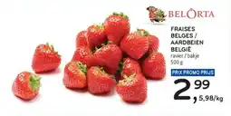 Alvo Fraises belges aardbeien belgië aanbieding