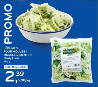 Alvo Légumes pour moules mosselgroenten aanbieding