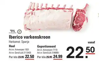 Kaldenberg Iberico Varkenskroon