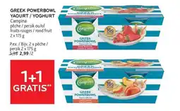 Alvo Greek powerbowl yaourt yoghurt Campina aanbieding