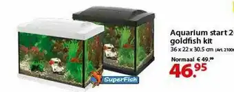 Aquarium Start Goldfish Kit