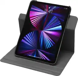 Krëfel Draaibare bookcover voor iPad Pro (2021) - Zwart aanbieding