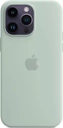 Krëfel Siliconenhoesje met MagSafe voor iPhone 14 Pro Max - Agavegroen aanbieding