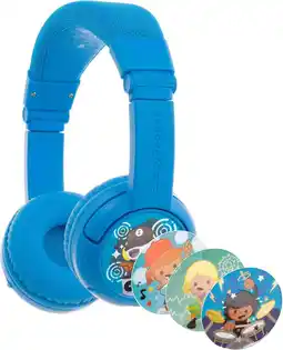 Krëfel Play+ koptelefoon voor kids - Blauw aanbieding