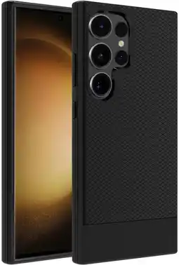 Krëfel Backcover voor Galaxy S24 Ultra - Zwart aanbieding