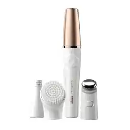 Krëfel Braun FaceSpa Pro 911 Gezichtsepilator Wit/Brons Met 3 Extra’s aanbieding