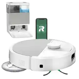 Krëfel Robotstofzuiger 2in1 Combo 505 AutoWash White aanbieding