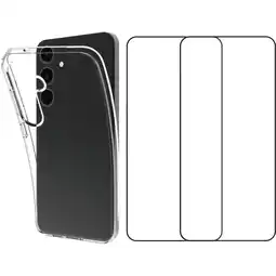 Krëfel Backcover + screencover voor Galaxy S24+ aanbieding