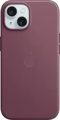 Krëfel FineWoven hoesje met MagSafe voor iPhone 15 - Moerbei aanbieding