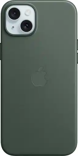 Krëfel FineWoven backcover MagSafe voor iPhone 15 Plus-Green aanbieding