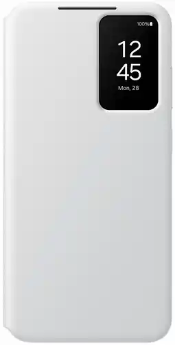 Krëfel Smart View Wallet Case voor Galaxy S24+ - Wit aanbieding