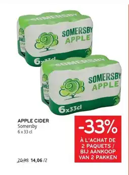 Alvo Apple cider somersby aanbieding