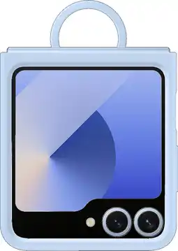 Krëfel Silicone hoesje voor Galaxy Z Flip6 - Blue aanbieding