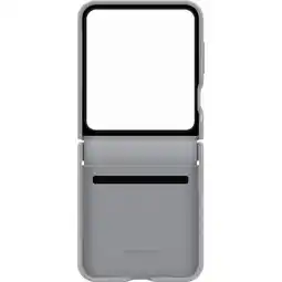 Krëfel Leren backcover voor Galaxy Z Flip6 - Grey aanbieding