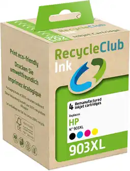 Krëfel 903XL Multipack - Zwart + 3-kleuren aanbieding