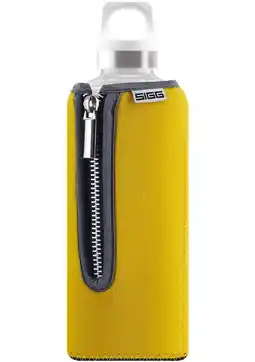 Krëfel Sigg Stella Glazen Drinkfles Yellow 0,5l - 7,6xH22,5cm aanbieding