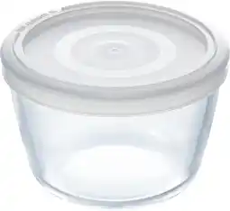 Krëfel Ronde Ovenschaal met Plastic Vershouddeksel Cook&Freeze 0,6l - 12cm aanbieding
