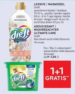 Alvo Lessive wasmiddel dreft aanbieding