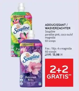 Alvo Adoucissant wasverzachter soupline aanbieding