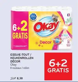 Alvo Essuie-tout keukenrollen décor Okay aanbieding