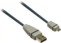 Krëfel Micro USB B 2.0 naar USB A 2.0-kabel - 2 m - BCL4902 aanbieding